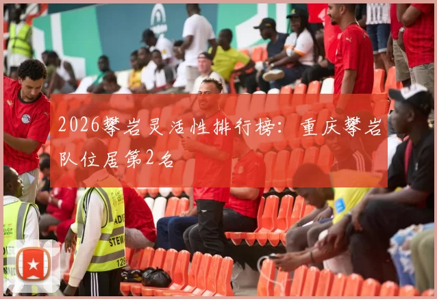 2026攀岩灵活性排行榜：重庆攀岩队位居第2名